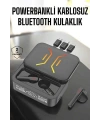 Kablosuz Bluetooth Kulaklık Powerbankli Uzun Pil Ömrü Yüksek Ses Kaliteli