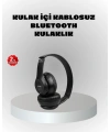 Kablosuz Bluetooth Kulaklık – TF Kart, AUX, Mikrofonlu, Suya Dayanıklı, 10m Menzil
