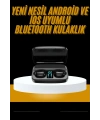Kablosuz Dijital Göstergeli Çağrı Cevaplayabilen TWS 5.0 Bluetooth Kulaklık