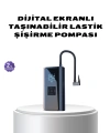 Kablosuz Dijital Lastik Şişirme Pompası LED Işıklı 80W