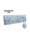 Kablosuz Klavye Mouse Seti mavi