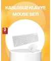Kablosuz Klavye Mouse Takımı - Ergonomik, Sessiz ve Enerji Tasarruflu