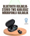 Kablosuz Kulak İçi Bluetooth Kulaklık Stereo Dokunmatik Kontrollü Kulaklık