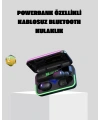 Kablosuz  Kulaklığı Powerbank Şarj Kutulu RGB 5.1