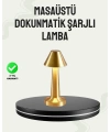 Kablosuz LED Masa Lambası 1800mAh 3 Renk Aydınlatma Dokunmatik