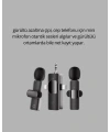 Kablosuz Mikrofon - Telefon ve Bilgisayar Uyumlu