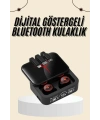 Kablosuz Şarj Göstergeli Powerbank Özellikli Bluetooth Kulaklık Çağrı Cevaplayabilen