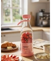 Kablosuz Taşınabilir Blender Smoothie Milkshake Hazırlama Tek Tuş Kullanım