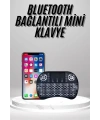 Kablosuz Türkçe Q Klavye RGB Işıklı Televizyon Ps3 Dokunmatik Mouse
