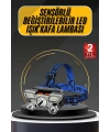Kafa Lambası 800 Lümen 4 Mod Yüksek Işık Flaşörlü Şarjlı Led Lamba
