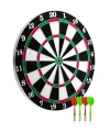 Kaliteli Ahşap Dart Tahtası 12 İnç  4 Dart Ok Seti