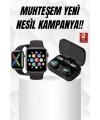 Kaliteli Akıllı Saat ve Kaliteli Bluetooth Kulaklık ANC Özelliği Uzun Pil Ömrü