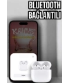 Kaliteli Ucuz İOS ve Android Uyumlu TWS Bluetooth Kulaklık ANC Özelliği