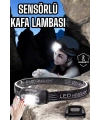 Kamp Lambası Led Işık Kafa Lambası Balıkçı Lambası Ayarlanabilir