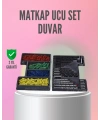 Kapsamlı Matkap Ucu Seti Organizer Kutulu Ahşap Metal Beton Delme