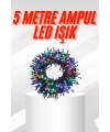 Karışık Renk Pilli Led Işık Çok Fonksiyonlu Enerji Tasarruflu 5 Metre