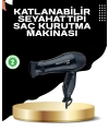 Katlanabilir Fön Makinesi Çift Isı ve Hız Ayarlı