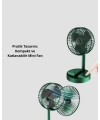 Katlanabilir Mini Fan – 3 Kademeli Soğutma, Şarjlı