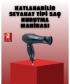 Katlanabilir Saç Kurutma Makinesi Seyahat Tipi Taşınabilir Tasarım