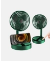 Katlanabilir Şarjlı Mini Fan 3 Kademeli Hız Ayarlı Taşınabilir