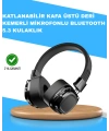 Katlanabilir Tasarımlı Taşınabilir Kablosuz Müzik Kulaklığı