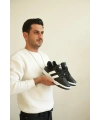 KB-013 Kuback Siyah Beyaz Günlük Erkek Ayakkabı