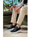 KB-116 Kuback Siyah Triko Bağcıklı  Günlük Erkek Ayakkabı