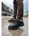 KB-702 Kuback Kömür Cilt Günlük Erkek Ayakkabı