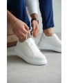 KB-B2 Kuback Beyaz Cilt Günlük Erkek Ayakkabı