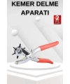 Kemer Delme Makinesi Aleti Kemer Delme Pensi Kumaş Kemer Ayakkabı Deri