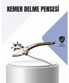 Kemer Delme Pensesi Çok Amaçlı 6 Farklı Delik Boyu Ayarlı Deri Delme Aleti