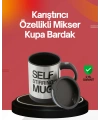 Kendi Kendini Karıştıran Termos Kupa | Güçlü Motor ve Çift Katmanlı Isı Koruma