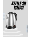 Kettle C F Tipi 220-240V Paslanmaz Çelik Elektrik Kablolu Otomatik Kapanma