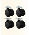 Kilitsiz Mobilya Tekerleği 6 cm 4 Adet Dayanıklı Tasarım