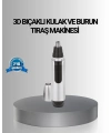 Kişisel Burun ve Kulak Tıraş Makinesi 3D Kavisli Bıçak ve Kompakt Tasarım