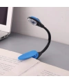 Kitap Okuma Işığı Led Booklight Kıskaçlı Pilli Model Led Işık