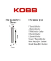 Kobb KBZ50F 50 mm 2500 Adet Çivi