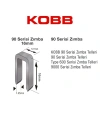 Kobb KBZ9016 16 mm 2500 Adet U Zımba Teli