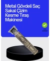Kompakt Tasarımlı, Güçlü Motorlu Saç sakal Kesme Makinesi ve 4 Kılavuz Tarak