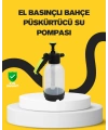 Köpük Püskürtücü 2 Litre Dayanıklı Manuel Basınçlı Yıkama Şişesi