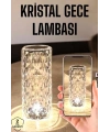 Kristal Dokunmatik Ve Kumandalı Masa Ve Gece lambası