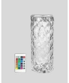 Kristal RGB LED Masa Lambası – Renkli Kumandalı Işık, Dekoratif ve Enerji Tasarruflu