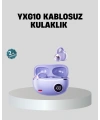 Kulak Arkası Klipsli Bluetooth Kulaklık YXG10 Silikon Malzemeli Ergonomik
