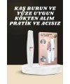 Kulak Burun ve Yüz Epilasyon Aleti ve Yüz Masaj Aleti İkili Cilt Bakım Seti