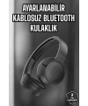 Kulak Üstü Kablosuz Bluetooth Kulaklık Gürültü Önleyici Uzun Şarj Süreli