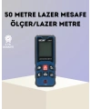 Lazer Metre 50 MT Hassas ve Hızlı Ölçüm Özellikli