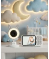 LCD Ekranlı Bebek İzleme Kamerası Ninnili Gece Görüşlü Güvenlik Sistemi