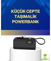 LED Göstergeli 2000mAh Cep Tipi Hızlı Şarj Powerbank