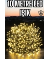 Led Işık 10 Metre Gün Işığı Parlak ve Doğal Ağaç Süsleme