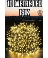 Led Işık 10 Metre Gün Işığı Parlak ve Doğal Ağaç Süsleme